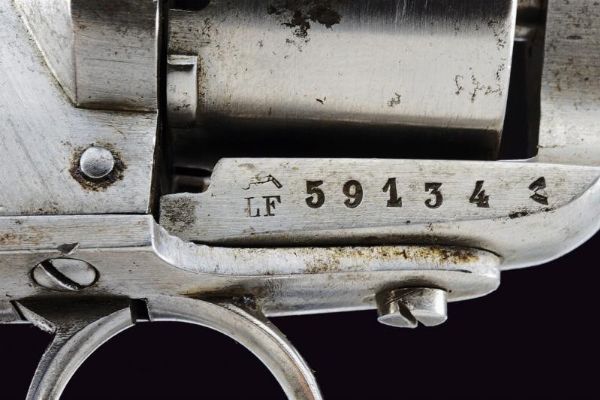 Revolver mod. 1861 a spillo da carabinieri con la rara fondina  - Asta Rare Armi Antiche e Militaria da Tutto il Mondo - Associazione Nazionale - Case d'Asta italiane