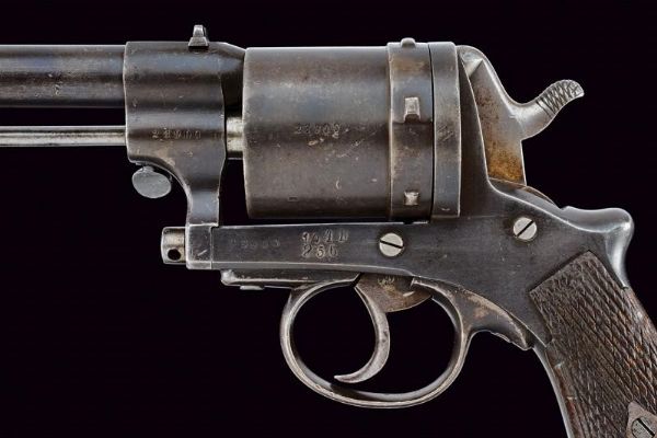 Revolver Gasser Mod. 1870  - Asta Rare Armi Antiche e Militaria da Tutto il Mondo - Associazione Nazionale - Case d'Asta italiane