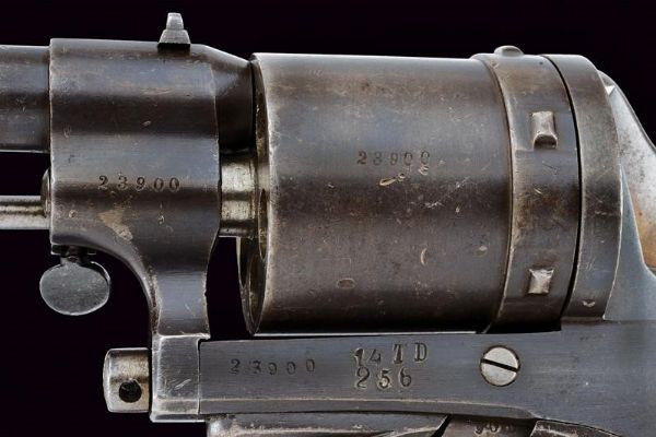 Revolver Gasser Mod. 1870  - Asta Rare Armi Antiche e Militaria da Tutto il Mondo - Associazione Nazionale - Case d'Asta italiane