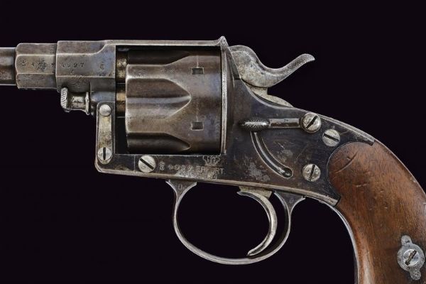 Reichsrevolver Mod. 1883 a percussione centrale  - Asta Rare Armi Antiche e Militaria da Tutto il Mondo - Associazione Nazionale - Case d'Asta italiane