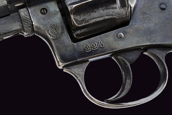 Revolver Bodeo Mod. 1889 da ufficiale  - Asta Rare Armi Antiche e Militaria da Tutto il Mondo - Associazione Nazionale - Case d'Asta italiane