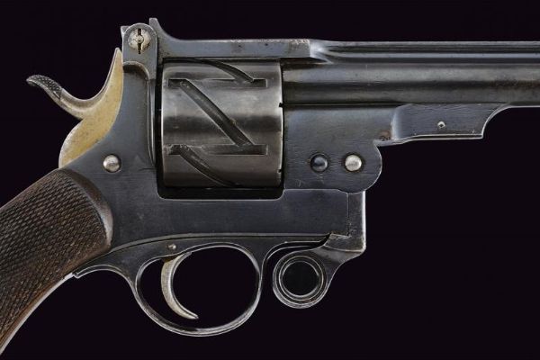 Revolver Mod. 1878 Mauser zigzag  - Asta Rare Armi Antiche e Militaria da Tutto il Mondo - Associazione Nazionale - Case d'Asta italiane