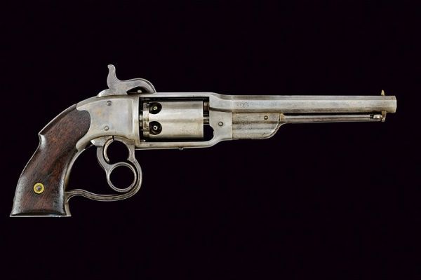 Savage Revolving Fire-Arms Co. Navy Revolver  - Asta Rare Armi Antiche e Militaria da Tutto il Mondo - Associazione Nazionale - Case d'Asta italiane