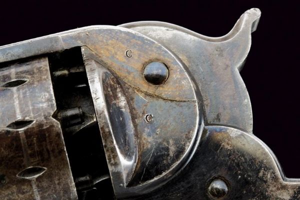 Starr Arms Co. D.A. 1858 Army Revolver con timbri militari  - Asta Rare Armi Antiche e Militaria da Tutto il Mondo - Associazione Nazionale - Case d'Asta italiane