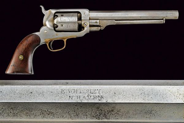 Whitney Navy Second Model Revolver  - Asta Rare Armi Antiche e Militaria da Tutto il Mondo - Associazione Nazionale - Case d'Asta italiane