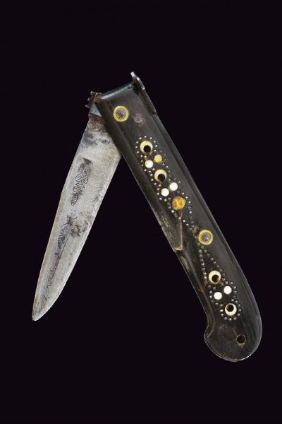 Raro coltello d'amore  - Asta Rare Armi Antiche e Militaria da Tutto il Mondo - Associazione Nazionale - Case d'Asta italiane