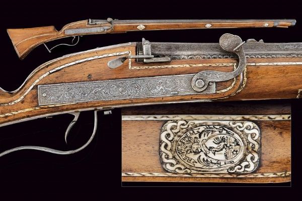 Interessante moschetto a miccia  - Asta Rare Armi Antiche e Militaria da Tutto il Mondo - Associazione Nazionale - Case d'Asta italiane