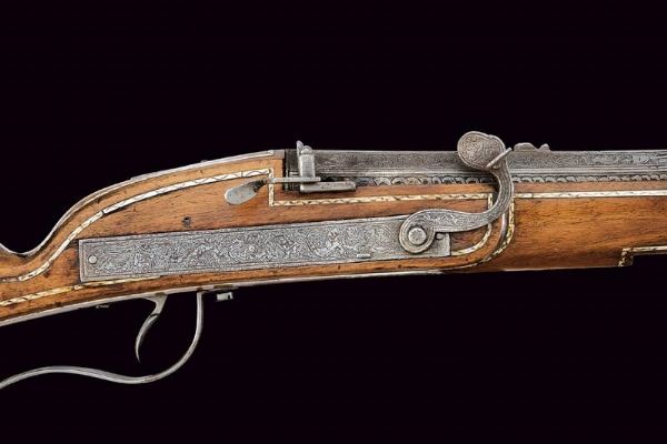 Interessante moschetto a miccia  - Asta Rare Armi Antiche e Militaria da Tutto il Mondo - Associazione Nazionale - Case d'Asta italiane