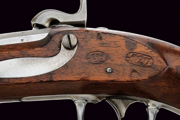 Pistola d'ordinanza Mod. 1836 ridotta a luminello  - Asta Rare Armi Antiche e Militaria da Tutto il Mondo - Associazione Nazionale - Case d'Asta italiane