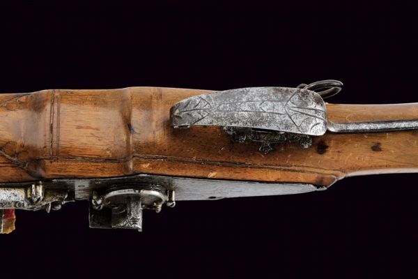 Interessante schioppetto a ruota da arcione  - Asta Rare Armi Antiche e Militaria da Tutto il Mondo - Associazione Nazionale - Case d'Asta italiane