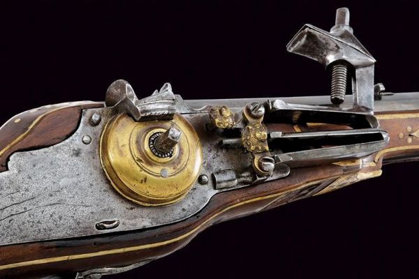 Carabina a ruota  - Asta Rare Armi Antiche e Militaria da Tutto il Mondo - Associazione Nazionale - Case d'Asta italiane