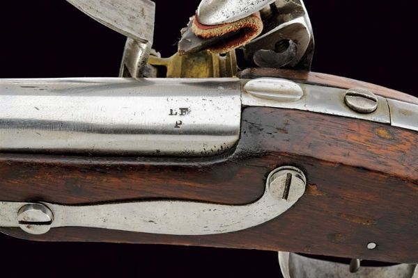 Pistola a pietra focaia d'ordinanza Mod. 1836 di R. Johnson  - Asta Rare Armi Antiche e Militaria da Tutto il Mondo - Associazione Nazionale - Case d'Asta italiane