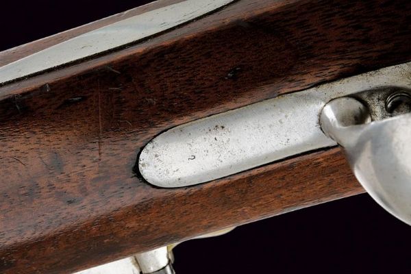 Pistola a pietra focaia d'ordinanza Mod. 1836 di R. Johnson  - Asta Rare Armi Antiche e Militaria da Tutto il Mondo - Associazione Nazionale - Case d'Asta italiane