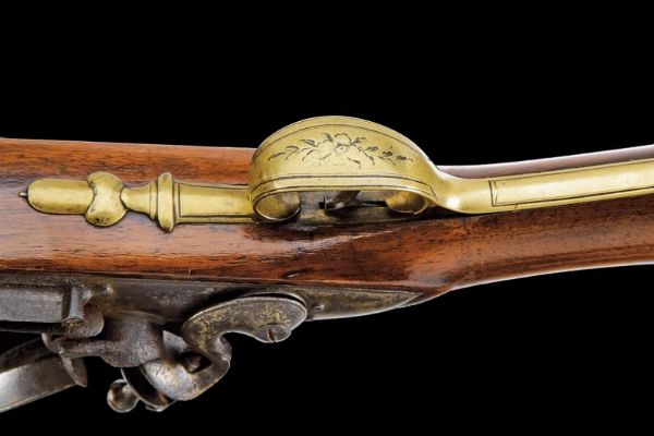 Trombone a pietra focaia da marina  - Asta Rare Armi Antiche e Militaria da Tutto il Mondo - Associazione Nazionale - Case d'Asta italiane