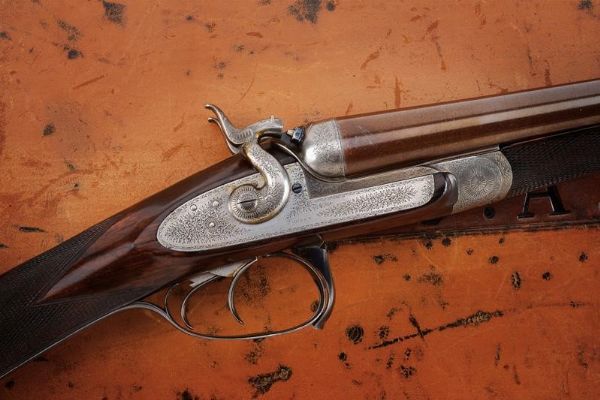 Elegante doppietta J. Purdey a cani esterni, parte di una coppia  - Asta Rare Armi Antiche e Militaria da Tutto il Mondo - Associazione Nazionale - Case d'Asta italiane