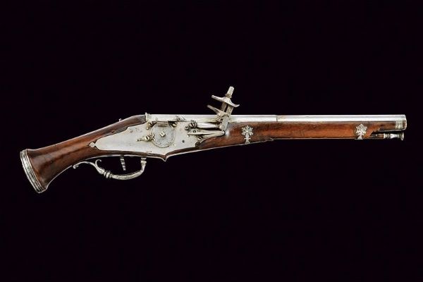 Pistola a ruota  - Asta Rare Armi Antiche e Militaria da Tutto il Mondo - Associazione Nazionale - Case d'Asta italiane