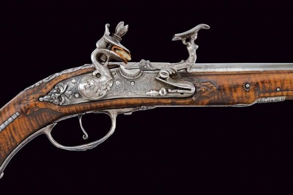 Pistola alla fiorentina  - Asta Rare Armi Antiche e Militaria da Tutto il Mondo - Associazione Nazionale - Case d'Asta italiane