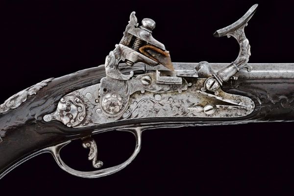 Pistola alla fiorentina di Cassiano Zanotti  - Asta Rare Armi Antiche e Militaria da Tutto il Mondo - Associazione Nazionale - Case d'Asta italiane