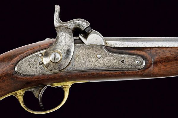 Pistola a luminello Mod. 1842  - Asta Rare Armi Antiche e Militaria da Tutto il Mondo - Associazione Nazionale - Case d'Asta italiane