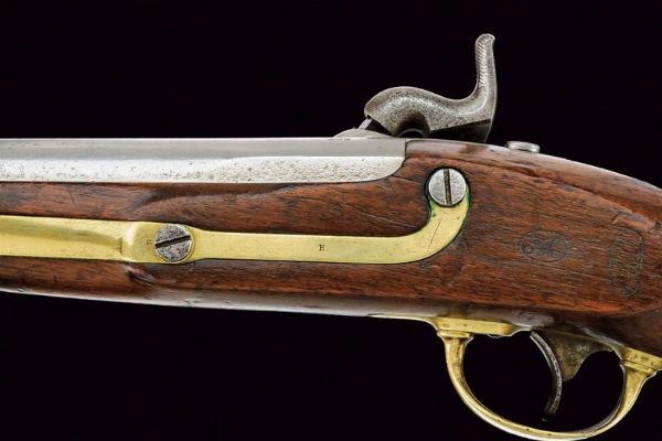 Pistola a luminello Mod. 1842  - Asta Rare Armi Antiche e Militaria da Tutto il Mondo - Associazione Nazionale - Case d'Asta italiane