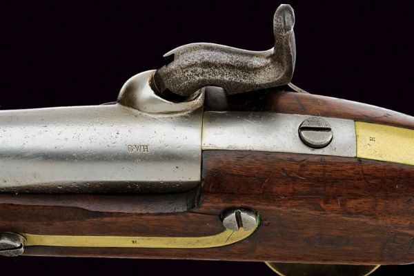 Pistola a luminello Mod. 1842  - Asta Rare Armi Antiche e Militaria da Tutto il Mondo - Associazione Nazionale - Case d'Asta italiane