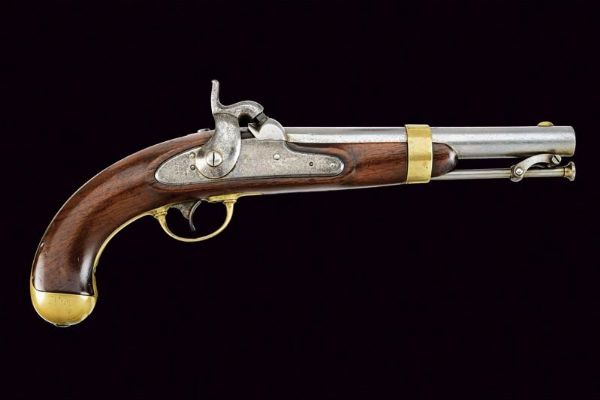 Pistola a luminello Mod. 1842  - Asta Rare Armi Antiche e Militaria da Tutto il Mondo - Associazione Nazionale - Case d'Asta italiane