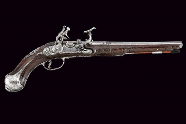 Pistola alla fiorentina de il Cerboncelli  - Asta Rare Armi Antiche e Militaria da Tutto il Mondo - Associazione Nazionale - Case d'Asta italiane