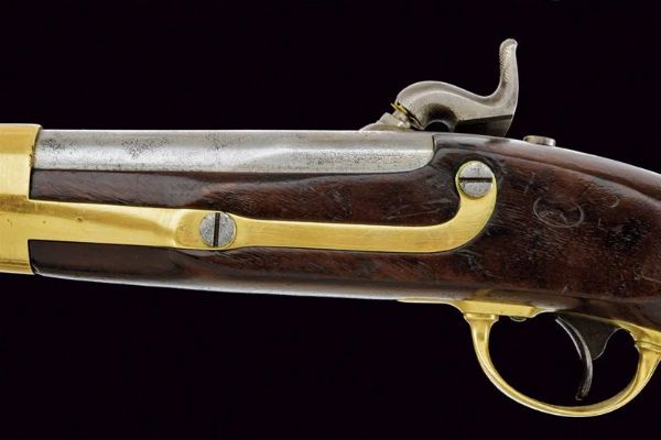 Pistola a luminello Mod. 1842  - Asta Rare Armi Antiche e Militaria da Tutto il Mondo - Associazione Nazionale - Case d'Asta italiane