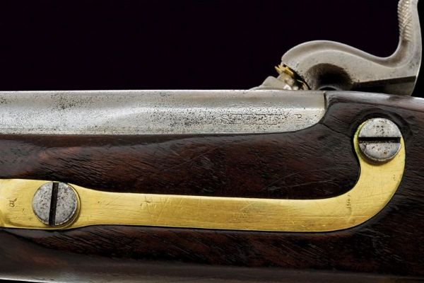 Pistola a luminello Mod. 1842  - Asta Rare Armi Antiche e Militaria da Tutto il Mondo - Associazione Nazionale - Case d'Asta italiane