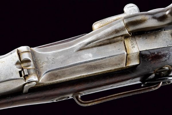 Raro e interessante Model 1873 Trapdoor Carbine Custer Range  - Asta Rare Armi Antiche e Militaria da Tutto il Mondo - Associazione Nazionale - Case d'Asta italiane