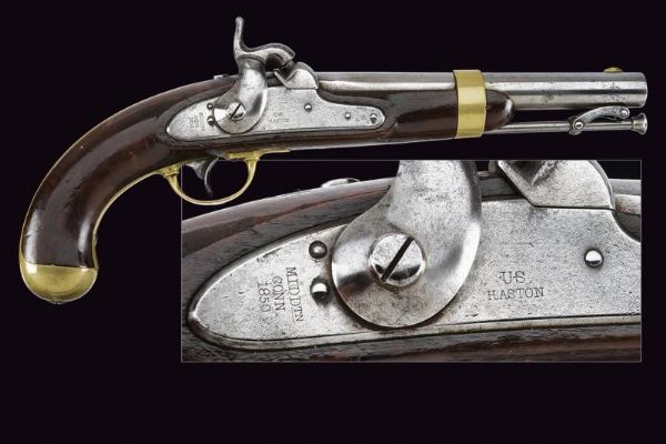 Pistola a luminello Mod. 1842  - Asta Rare Armi Antiche e Militaria da Tutto il Mondo - Associazione Nazionale - Case d'Asta italiane