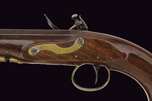 Paio di pistole a pietra focaia di Parker  - Asta Rare Armi Antiche e Militaria da Tutto il Mondo - Associazione Nazionale - Case d'Asta italiane