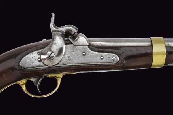 Pistola a luminello Mod. 1842  - Asta Rare Armi Antiche e Militaria da Tutto il Mondo - Associazione Nazionale - Case d'Asta italiane