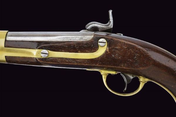 Pistola a luminello Mod. 1842  - Asta Rare Armi Antiche e Militaria da Tutto il Mondo - Associazione Nazionale - Case d'Asta italiane