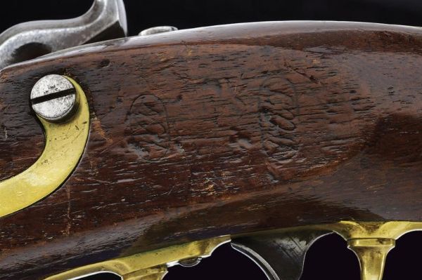 Pistola a luminello Mod. 1842  - Asta Rare Armi Antiche e Militaria da Tutto il Mondo - Associazione Nazionale - Case d'Asta italiane