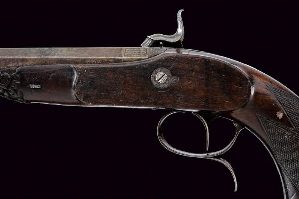 Pistola a luminello di Colombo  - Asta Rare Armi Antiche e Militaria da Tutto il Mondo - Associazione Nazionale - Case d'Asta italiane