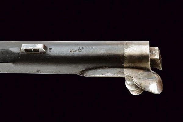 Elegante pistola a luminello in cassetta di Rieger  - Asta Rare Armi Antiche e Militaria da Tutto il Mondo - Associazione Nazionale - Case d'Asta italiane