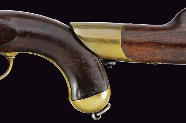 Pistola-carabina a luminello Mod. 1855  - Asta Rare Armi Antiche e Militaria da Tutto il Mondo - Associazione Nazionale - Case d'Asta italiane