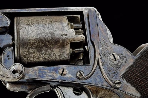 Revolver Tranter a luminello di H. Vincent & Son, in cassetta  - Asta Rare Armi Antiche e Militaria da Tutto il Mondo - Associazione Nazionale - Case d'Asta italiane