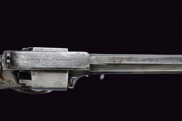 Revolver Pirlot a luminello brevetto Adams, in cassetta  - Asta Rare Armi Antiche e Militaria da Tutto il Mondo - Associazione Nazionale - Case d'Asta italiane