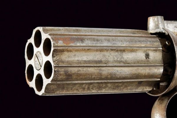 Pepperbox revolver di H. Marsh  - Asta Rare Armi Antiche e Militaria da Tutto il Mondo - Associazione Nazionale - Case d'Asta italiane