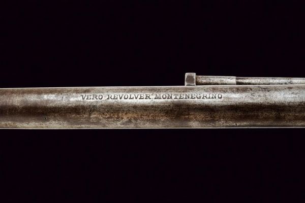 Revolver Montenegrino a percussione centrale  - Asta Rare Armi Antiche e Militaria da Tutto il Mondo - Associazione Nazionale - Case d'Asta italiane