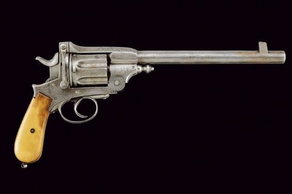 Revolver Montenegrino a percussione centrale  - Asta Rare Armi Antiche e Militaria da Tutto il Mondo - Associazione Nazionale - Case d'Asta italiane