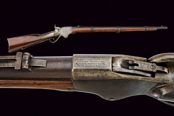 Spencer Repeating Rifle Model 1867  - Asta Rare Armi Antiche e Militaria da Tutto il Mondo - Associazione Nazionale - Case d'Asta italiane