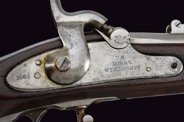 Special Model 1861 Contract Rifle-Mukset  - Asta Rare Armi Antiche e Militaria da Tutto il Mondo - Associazione Nazionale - Case d'Asta italiane