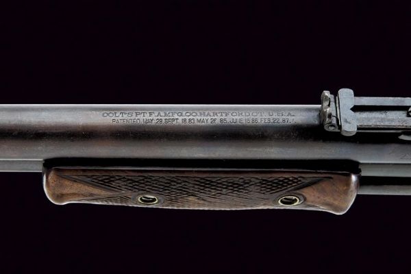 Colt Lightning Slide Action Carbine, medium frame  - Asta Rare Armi Antiche e Militaria da Tutto il Mondo - Associazione Nazionale - Case d'Asta italiane