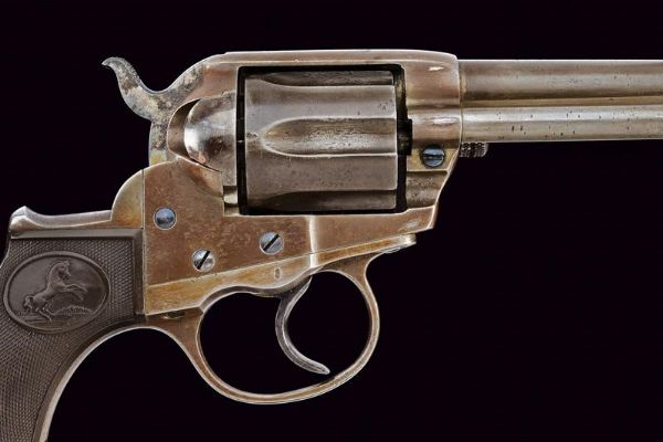 Colt model 1877 Lightning D. A. Revolver  - Asta Rare Armi Antiche e Militaria da Tutto il Mondo - Associazione Nazionale - Case d'Asta italiane