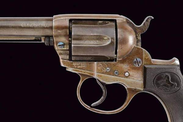 Colt model 1877 Lightning D. A. Revolver  - Asta Rare Armi Antiche e Militaria da Tutto il Mondo - Associazione Nazionale - Case d'Asta italiane