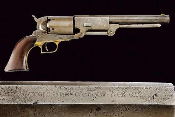 Revolver sul tipo Colt Walker a luminello  - Asta Rare Armi Antiche e Militaria da Tutto il Mondo - Associazione Nazionale - Case d'Asta italiane