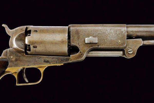 Revolver sul tipo Colt Walker a luminello  - Asta Rare Armi Antiche e Militaria da Tutto il Mondo - Associazione Nazionale - Case d'Asta italiane